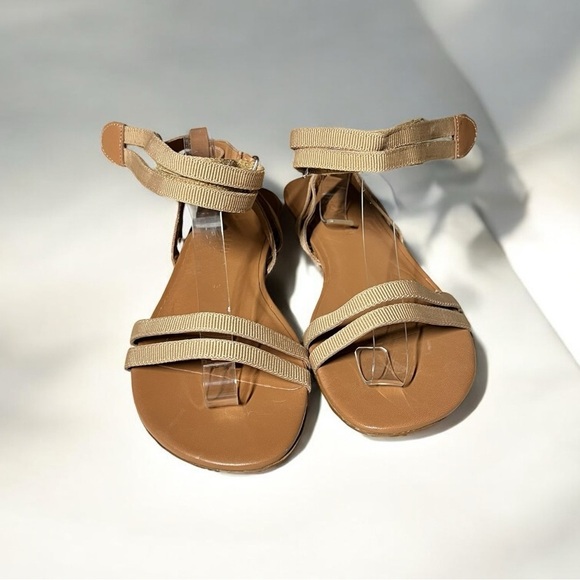 🌻NEW Rebecca Allen The Women's Flat Two Strap Sandals Size 9 - Picture 6 of 11